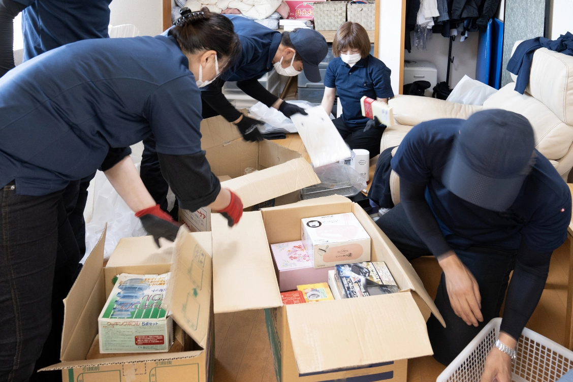 株式会社ZERO（ゼロ）の遺品整理サービス内容：仕分け・分別
