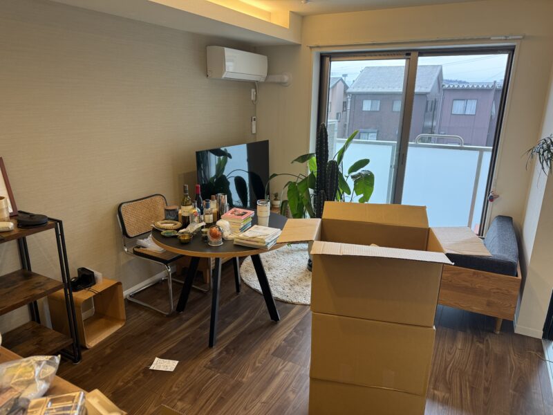 福知山から福井市への単身引越し・不用品回収 - Before