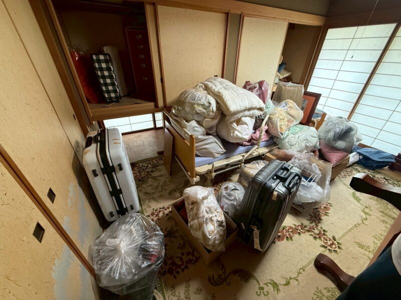 福知山市にて遺品整理・不用品回収のご依頼 - Before