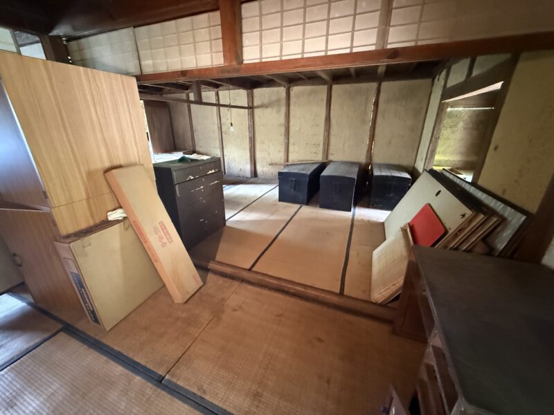 福知山市にて解体前の家財整理・残置物撤去を行いました - Before