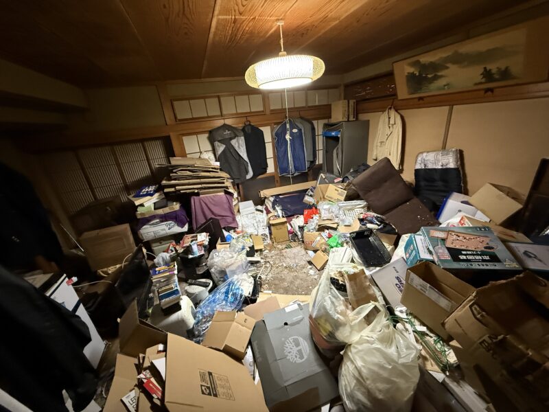 舞鶴市・遺品整理のご依頼・遺品整理後解体 - Before